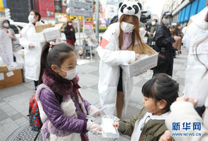 Media focus: emergency supplies of face masks appear in the world