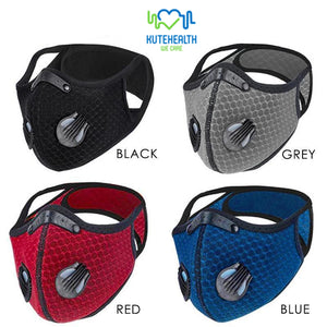 Outdoor Sports Anti-dust Reusable Riding Face Cover with Carbon Filter